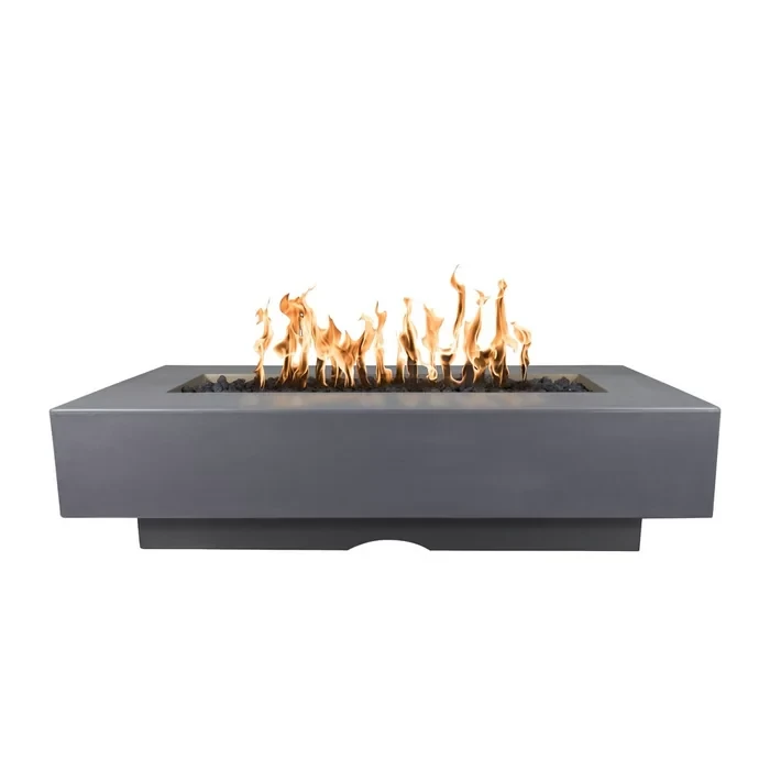 Del Mar Concrete Fire Pit  Size: 15" H x 48" W x 28" D